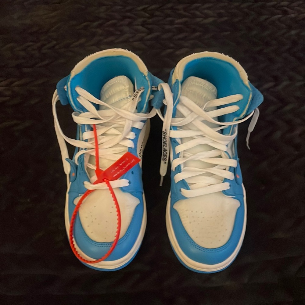 Nike off-white Air Jordan 1!  Size 5.5 U.S. Wore once! Pristine condition!